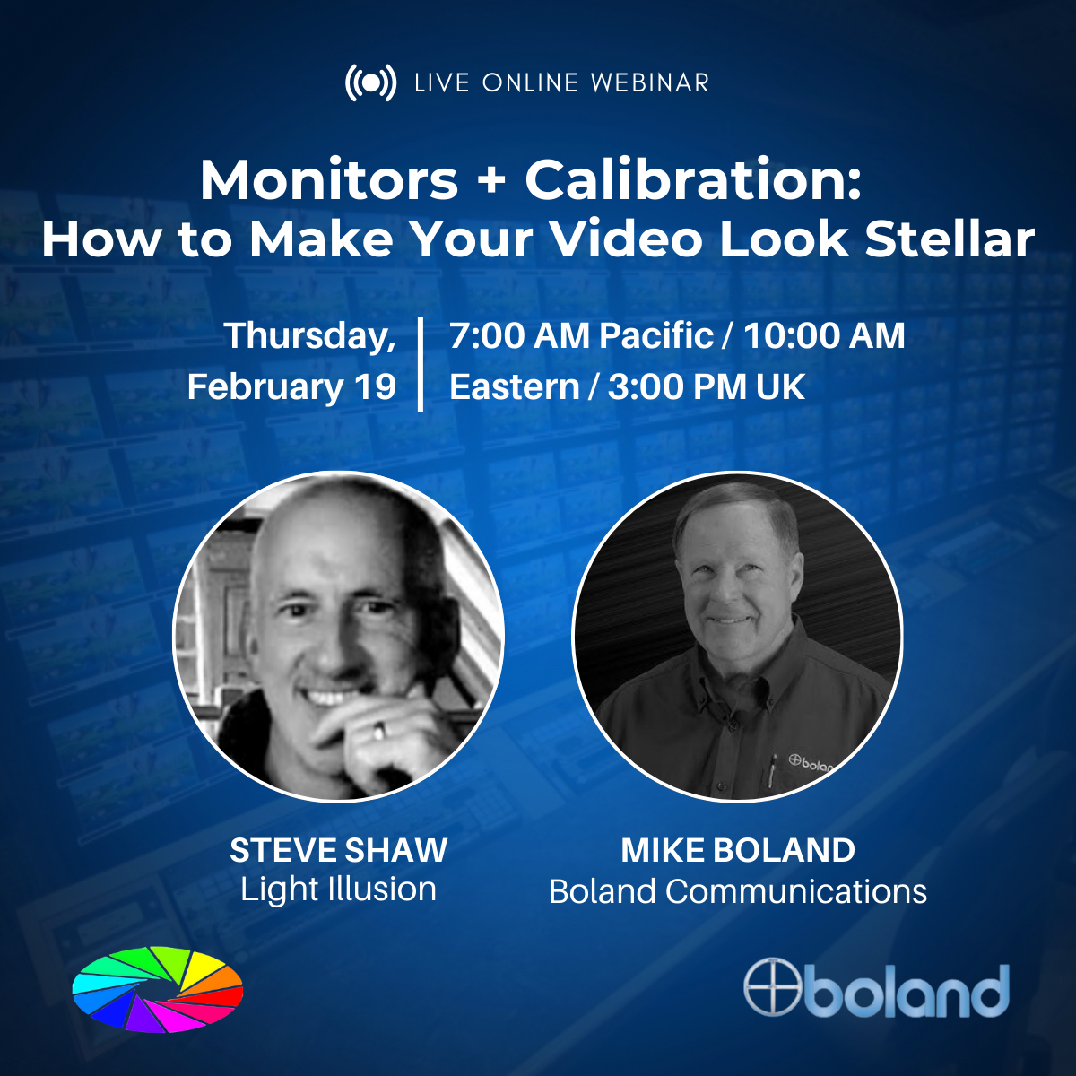Mike Boland and Steve Shaw Feb 19 2026 Webinar